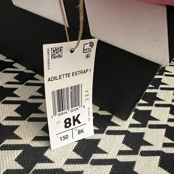 Adidas adilette Estrap Toddler Swimming Slides- Size 8K - Picture 5 of 6